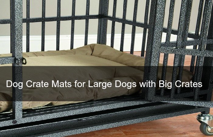 Dog Crate Mats for Large Dogs with Big Crates