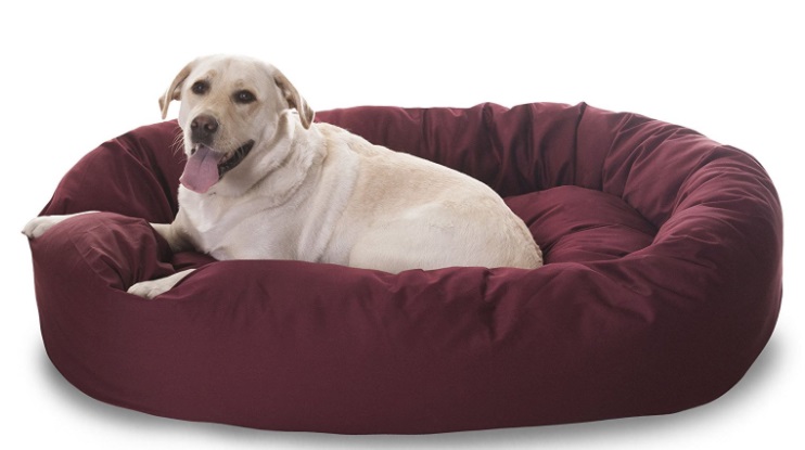 Magestic Bagel Dog Bed